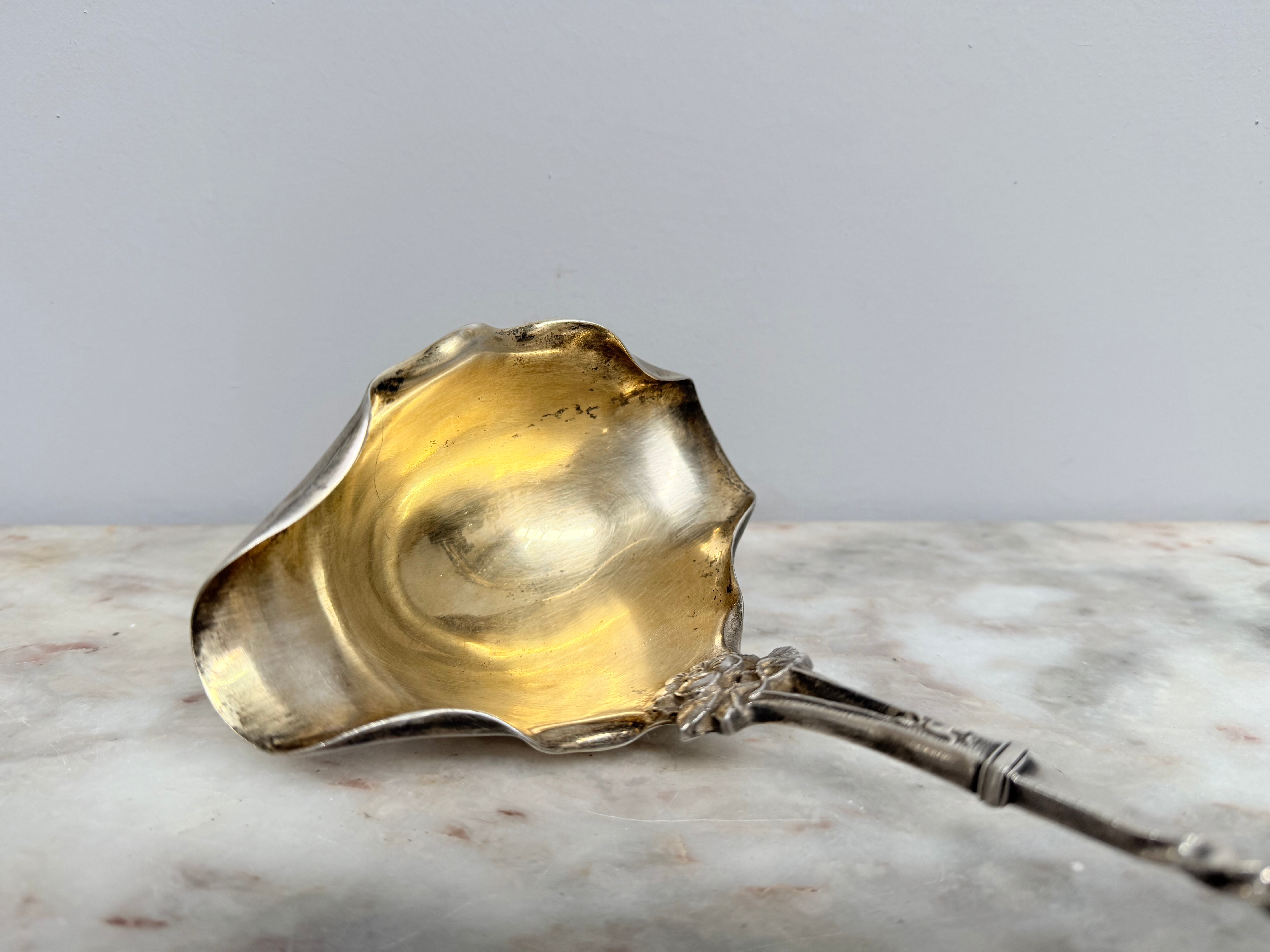 Art Nouveau Ladle Stamped Henniger (Berlin) C1900 | Antique & Vintage | Moonee Ponds Antiques | Australia Wide Delivery