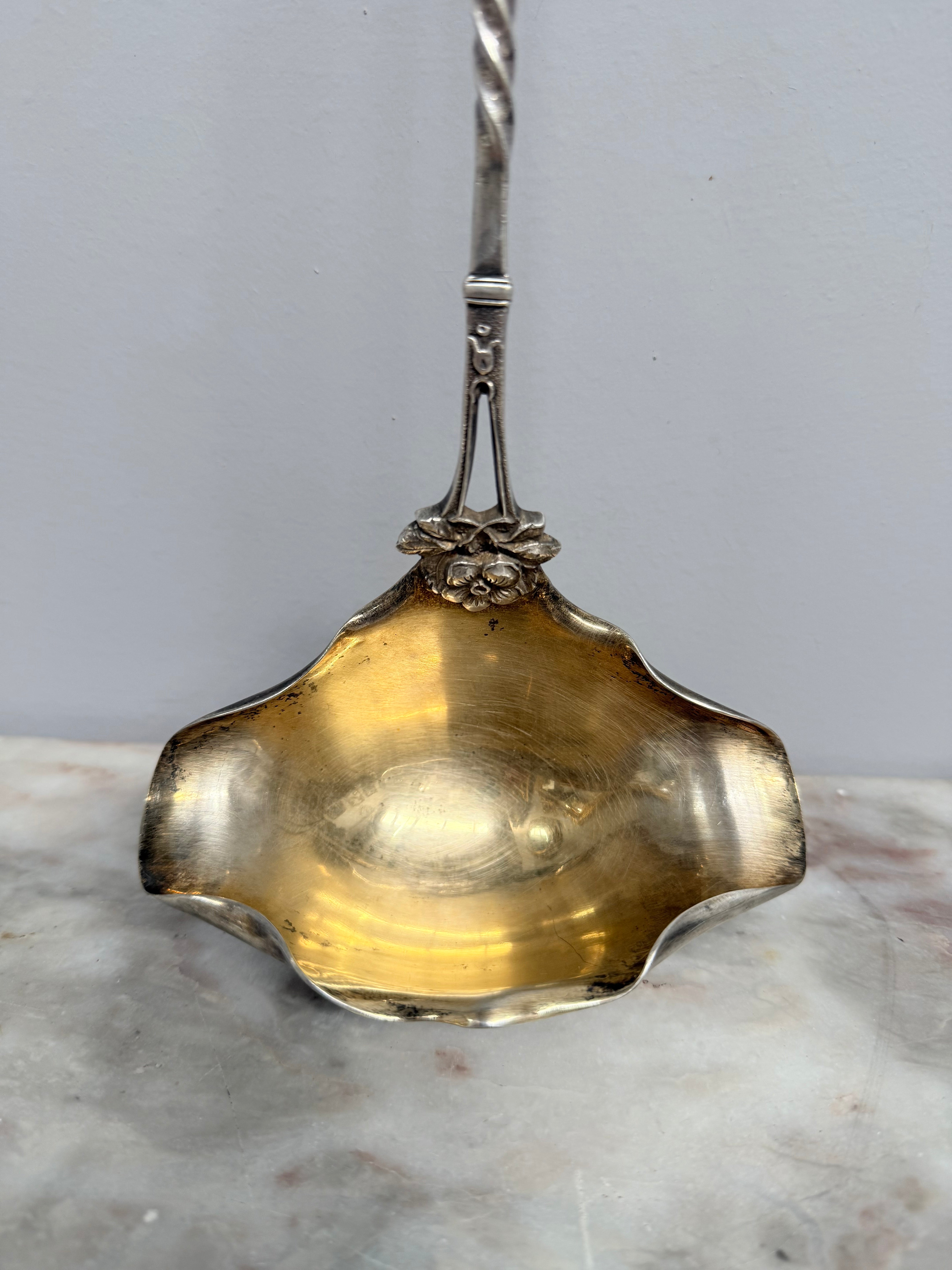 Art Nouveau Ladle Stamped Henniger (Berlin) C1900 | Antique & Vintage | Moonee Ponds Antiques | Australia Wide Delivery