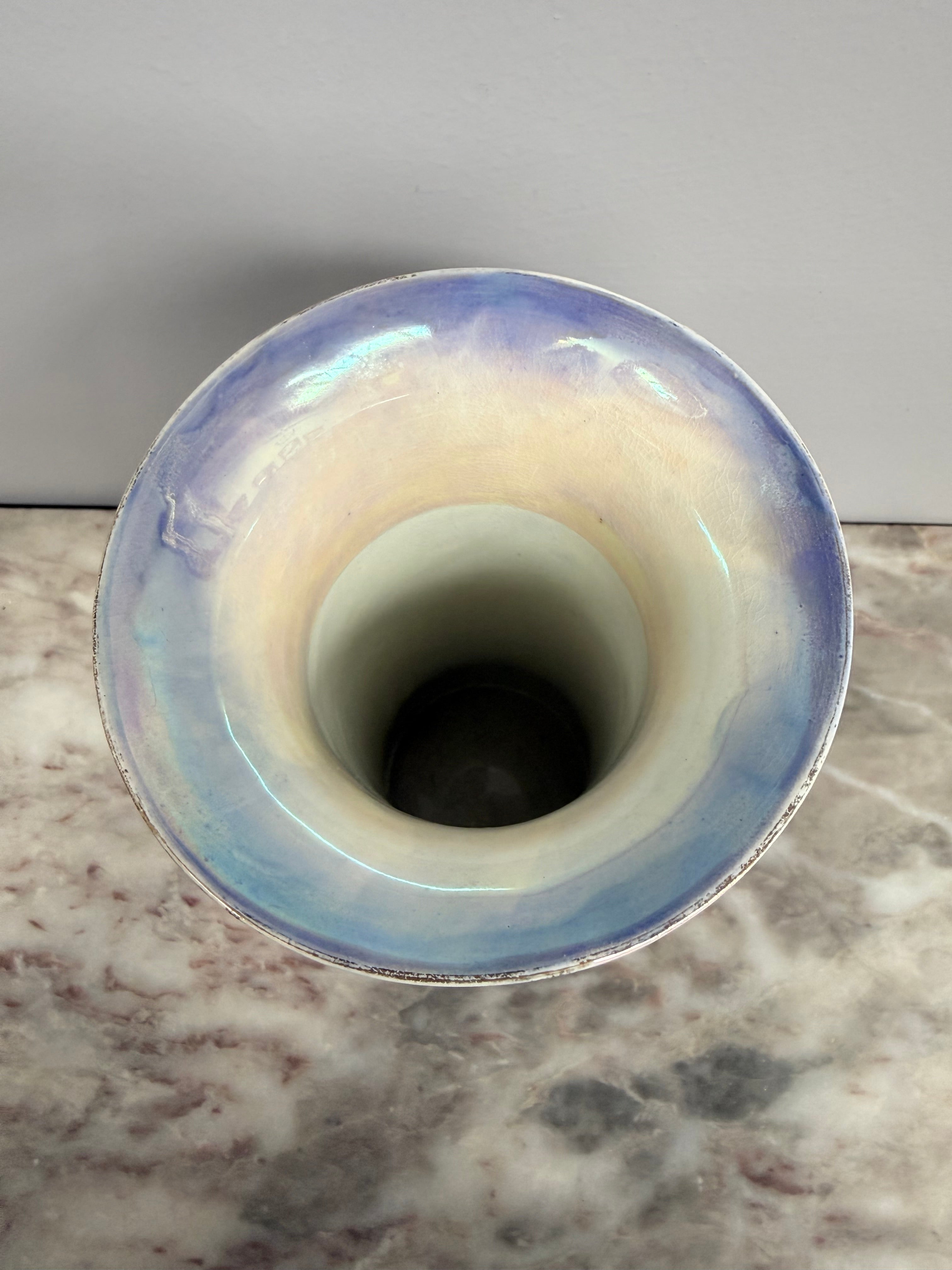 Burleigh Ware Lustre Fish Decorated Vase | Antique & Vintage | Moonee Ponds Antiques | Australia Wide Delivery