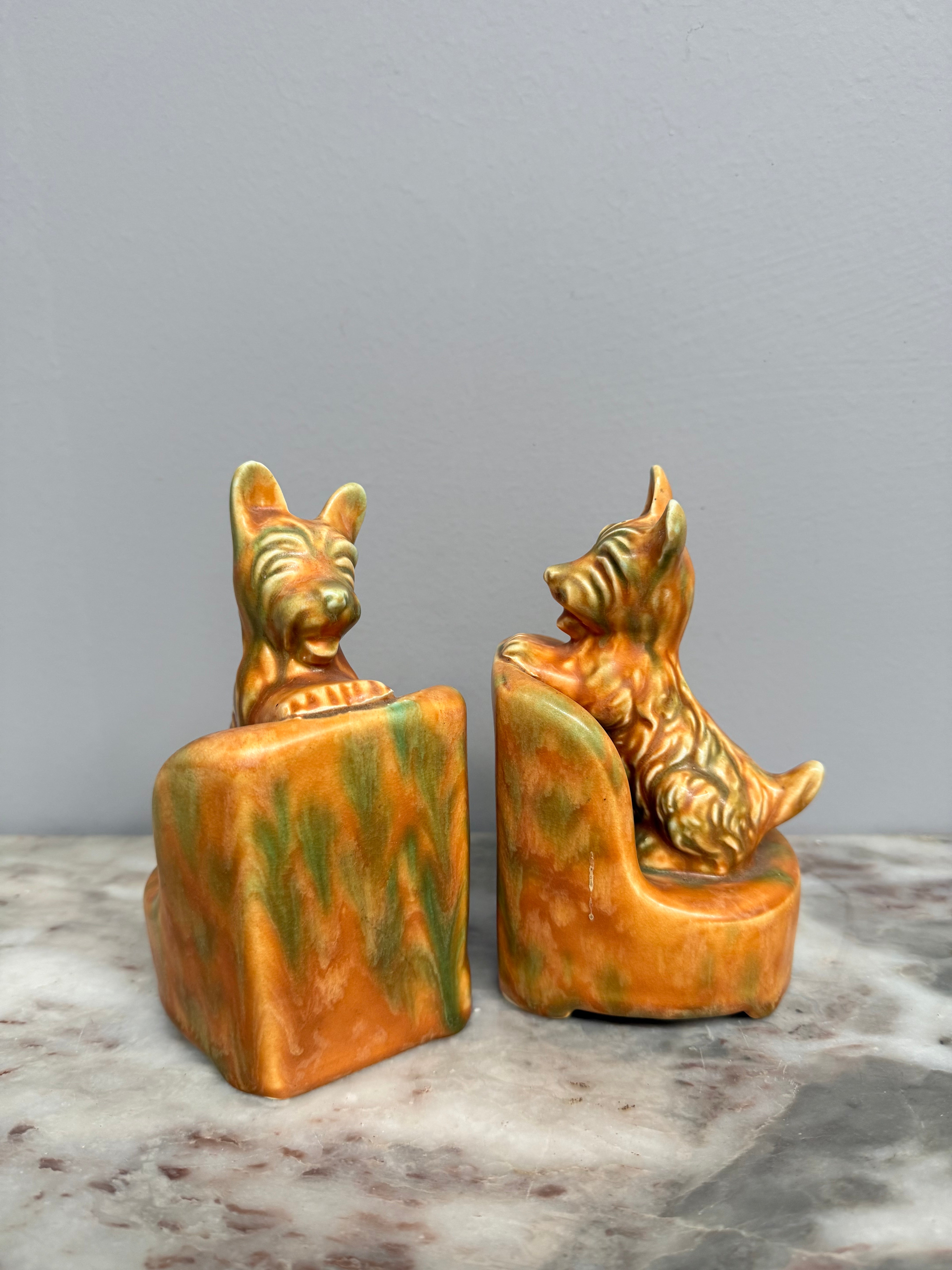 Beswick Pair of Vintage Scottish Dog Bookends