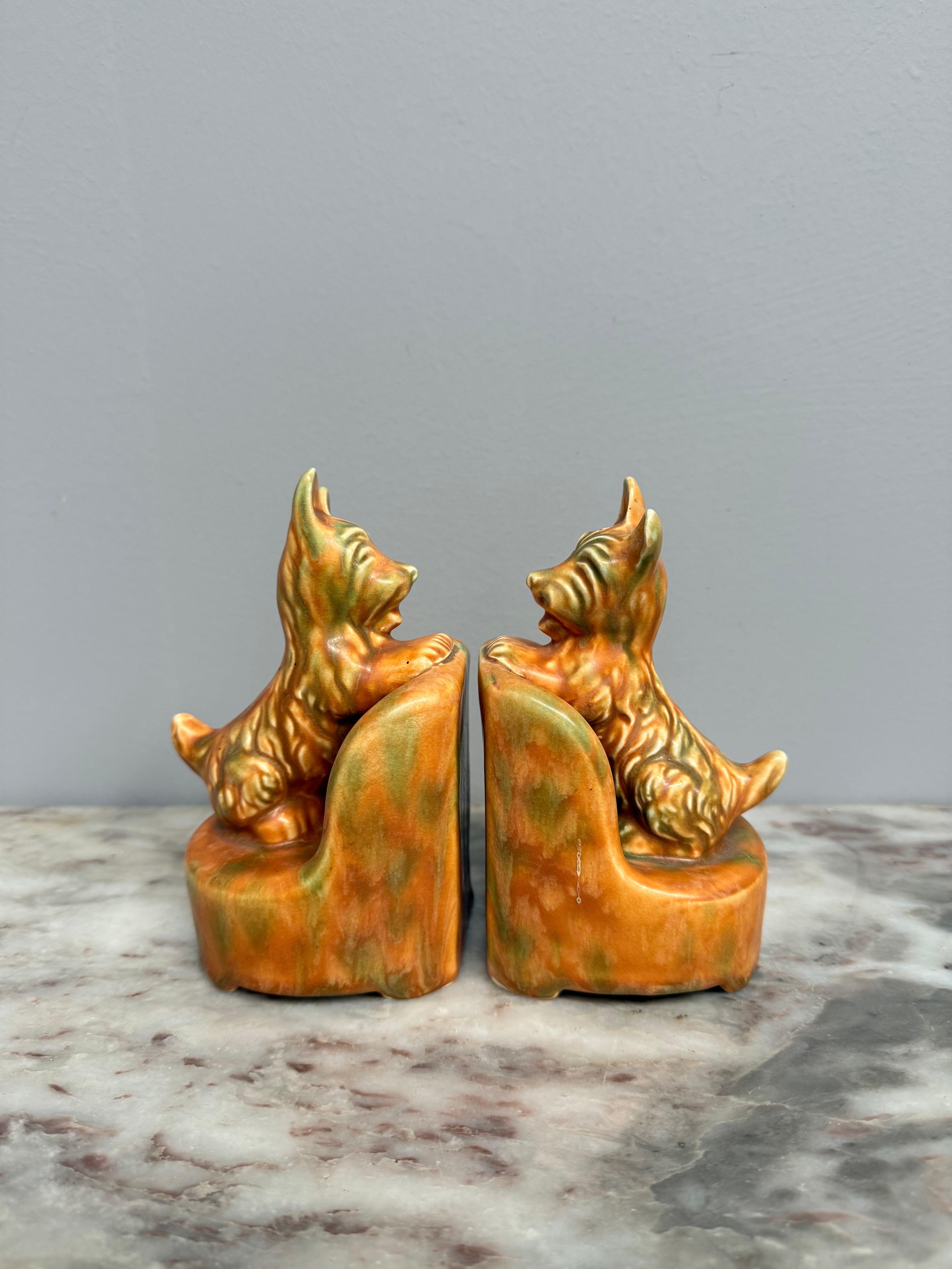 Beswick Pair of Vintage Scottish Dog Bookends