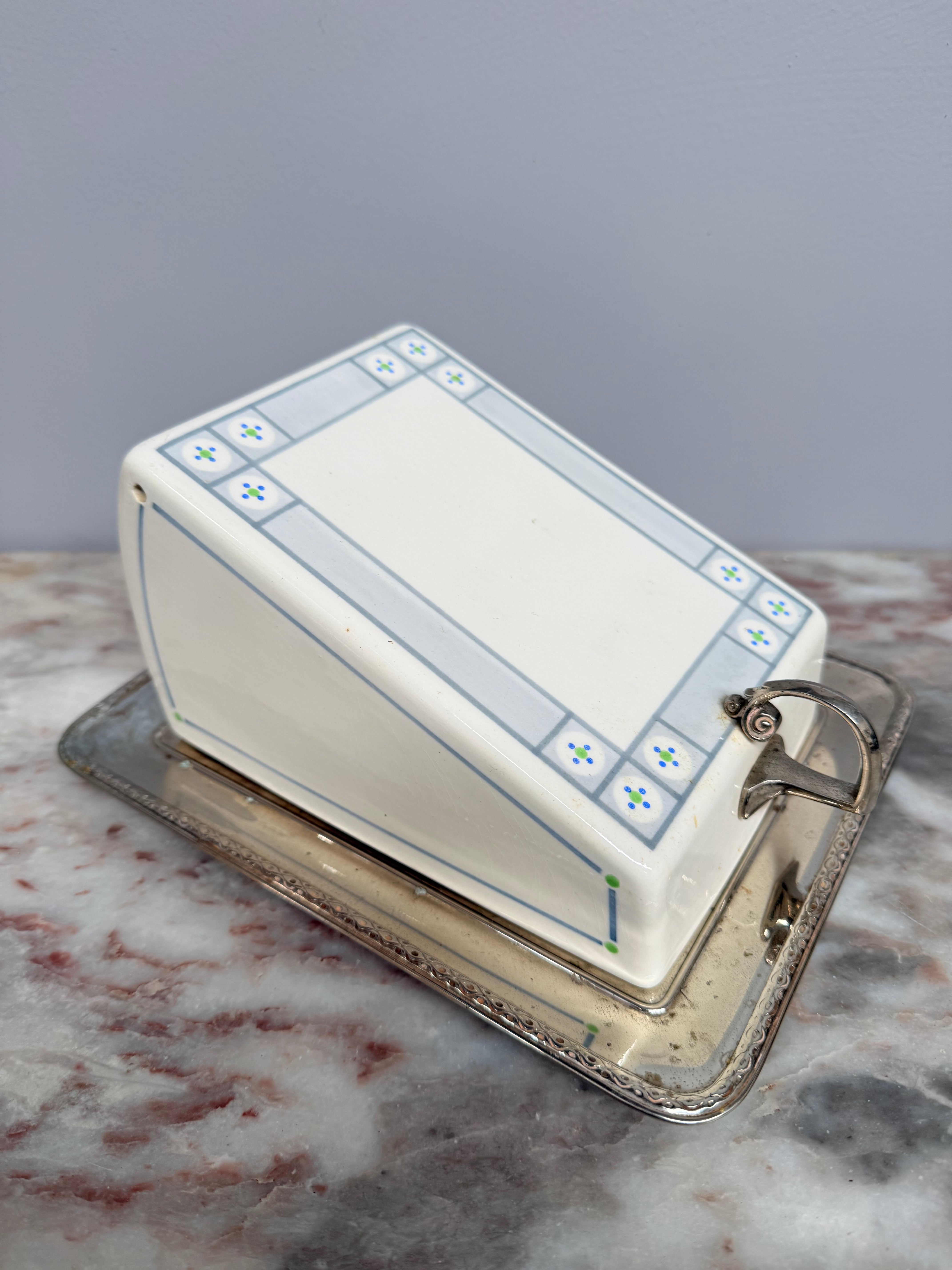 Vintage Secessionist Chinese Butter/Dish | Antique & Vintage | Moonee Ponds Antiques | Australia Wide Delivery