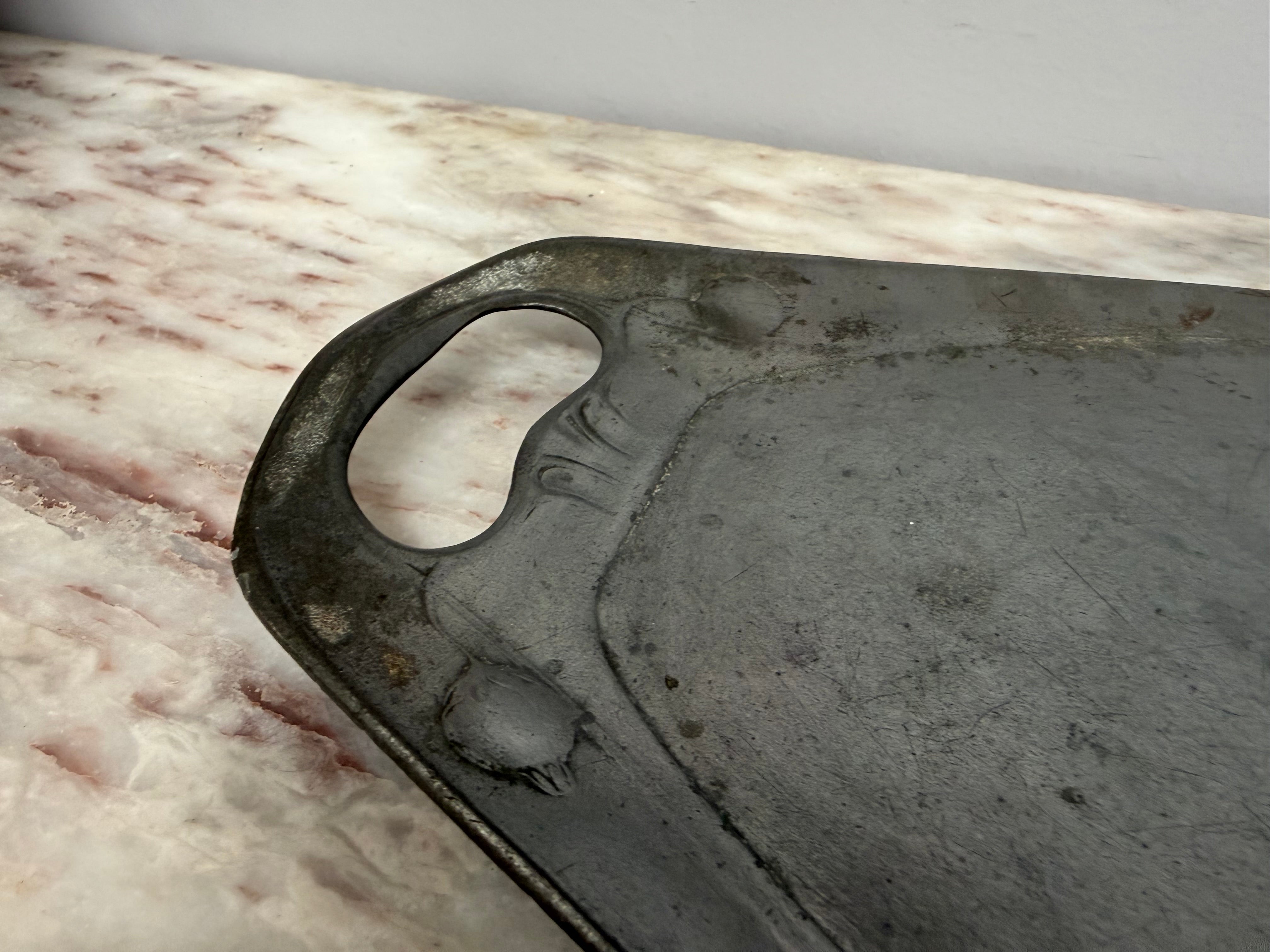 Antique Art Nouveau Stamped Pewter Tray | Antique & Vintage | Moonee Ponds Antiques | Australia Wide Delivery