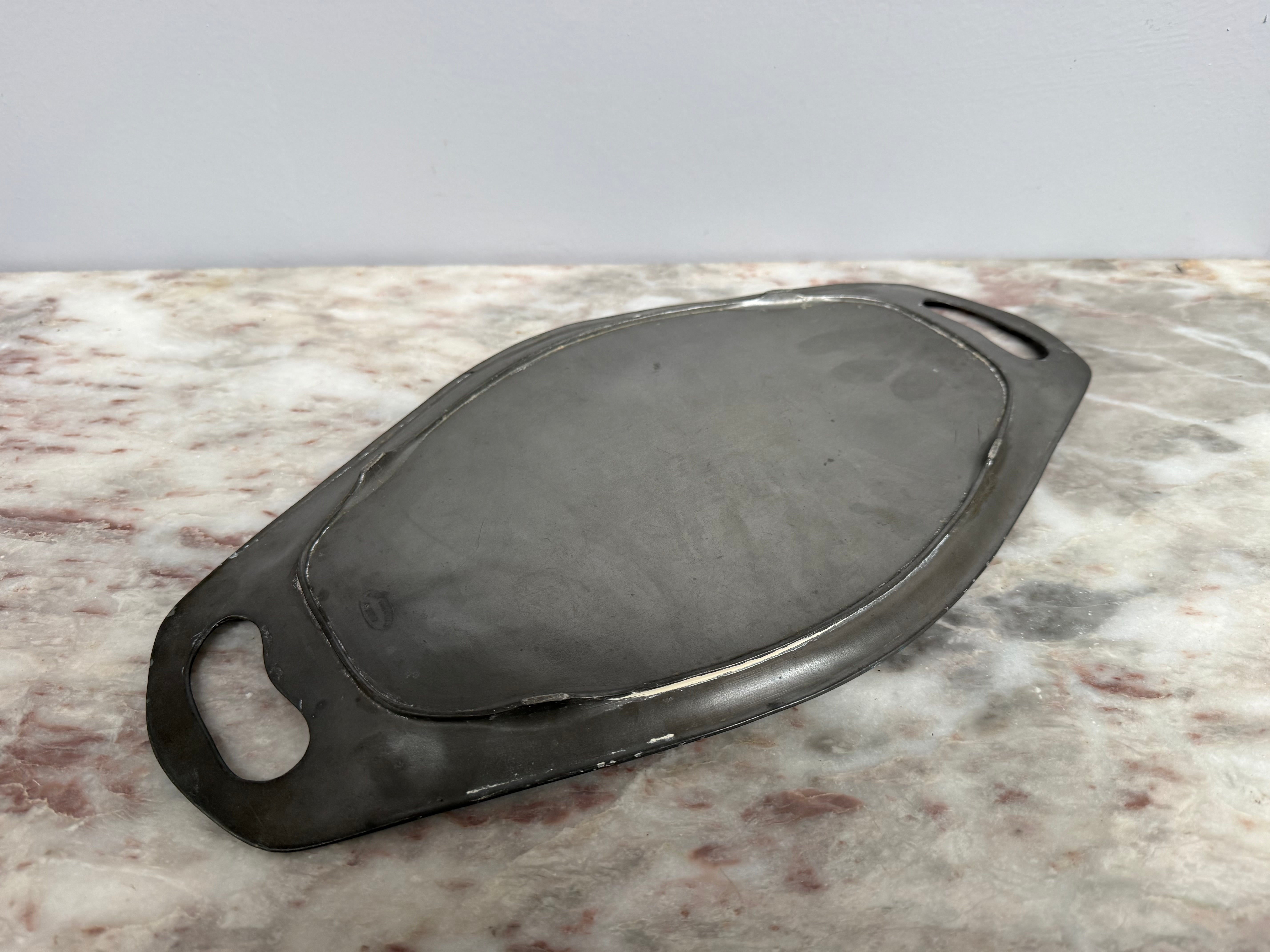 Antique Art Nouveau Stamped Pewter Tray | Antique & Vintage | Moonee Ponds Antiques | Australia Wide Delivery