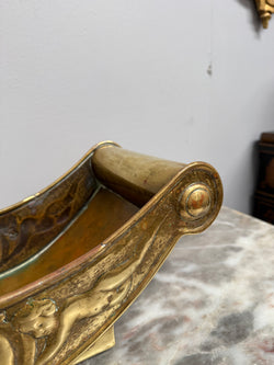 Early 20th Brass Planter Art Deco/German C1920 | Antique & Vintage | Moonee Ponds Antiques | Australia Wide Delivery