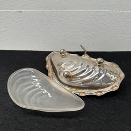 Vintage Silver Plated Kangaroo Shell Shaped Dish
