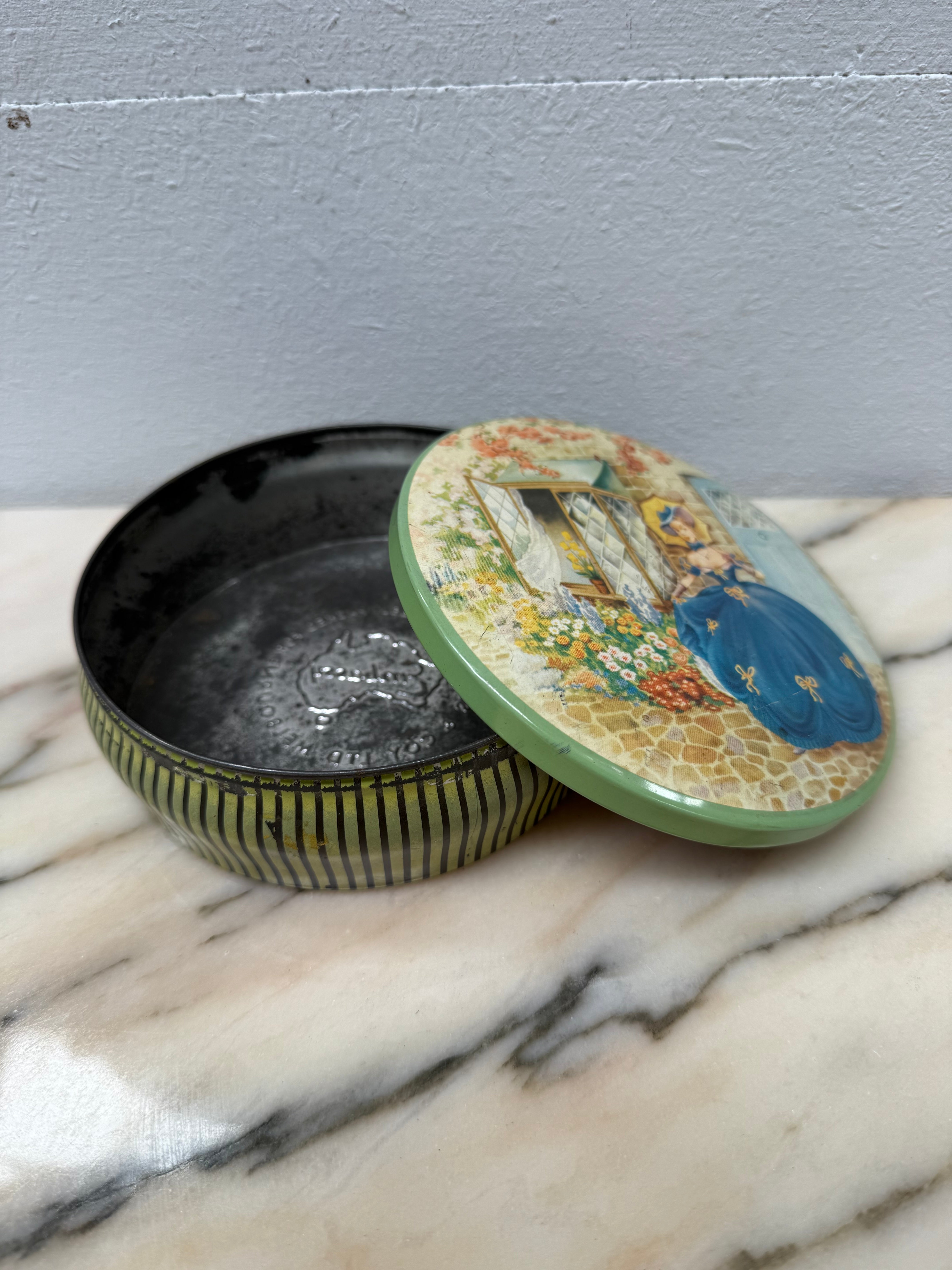 Vintage G.J Coles Embassy Toffee Tin | Antique & Vintage | Moonee Ponds Antiques | Australia Wide