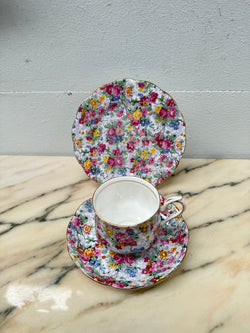 Royal Albert Floral Trio | Antique & Vintage | Moonee Ponds Antiques | Australia Wide Delivery
