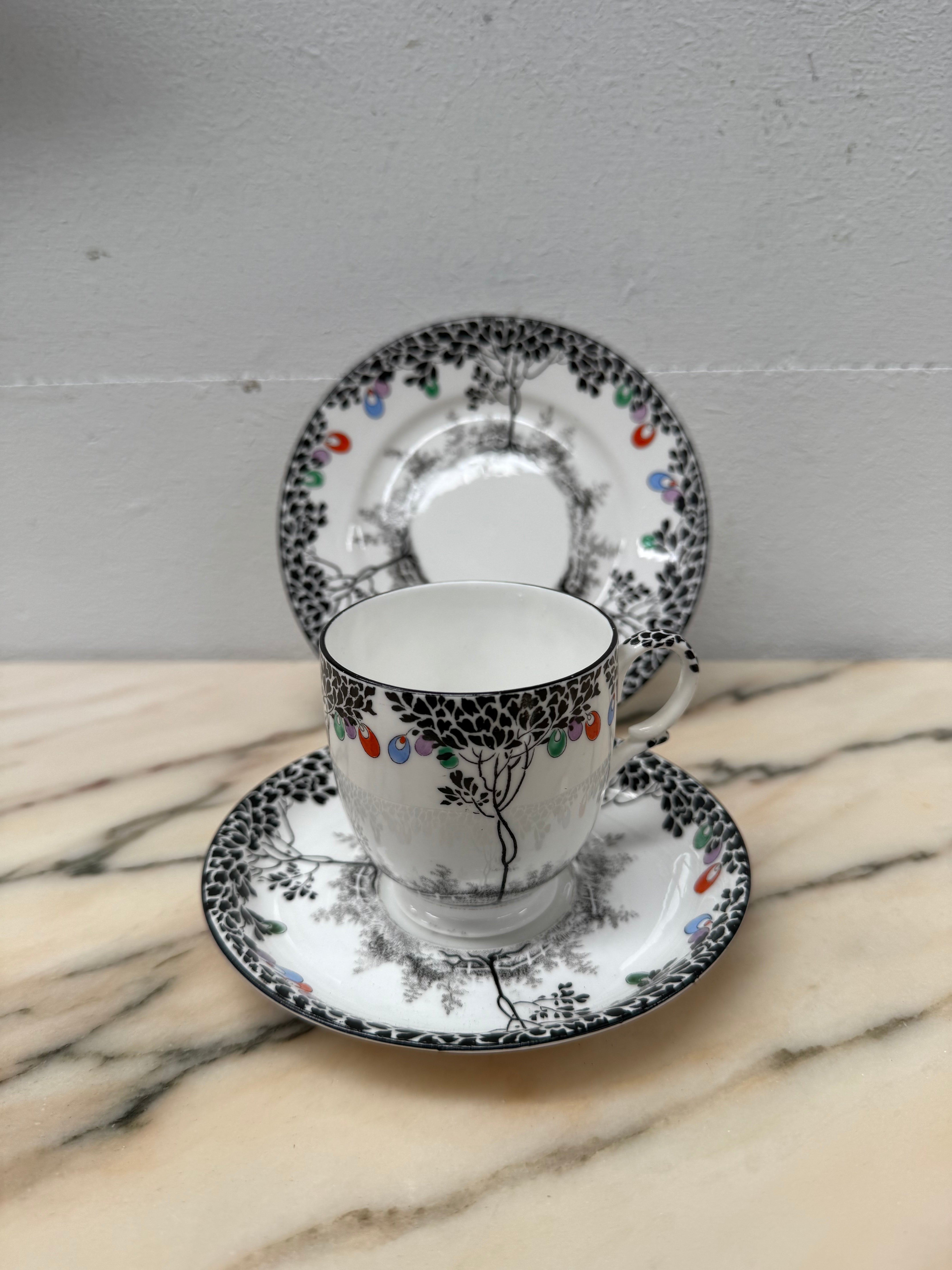 Early Shelley Foley China Trio | Antique & Vintage | Moonee Ponds Antiques | Australia Wide Delivery