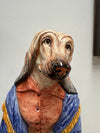 Vintage Italian Large Ceramic Hand Painted Dog Figure C1960's | Antique & Vintage | Moonee Ponds Antiques | Australia Wide Delivery