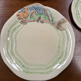 Vintage Clarice Cliff Jumping Fish Service