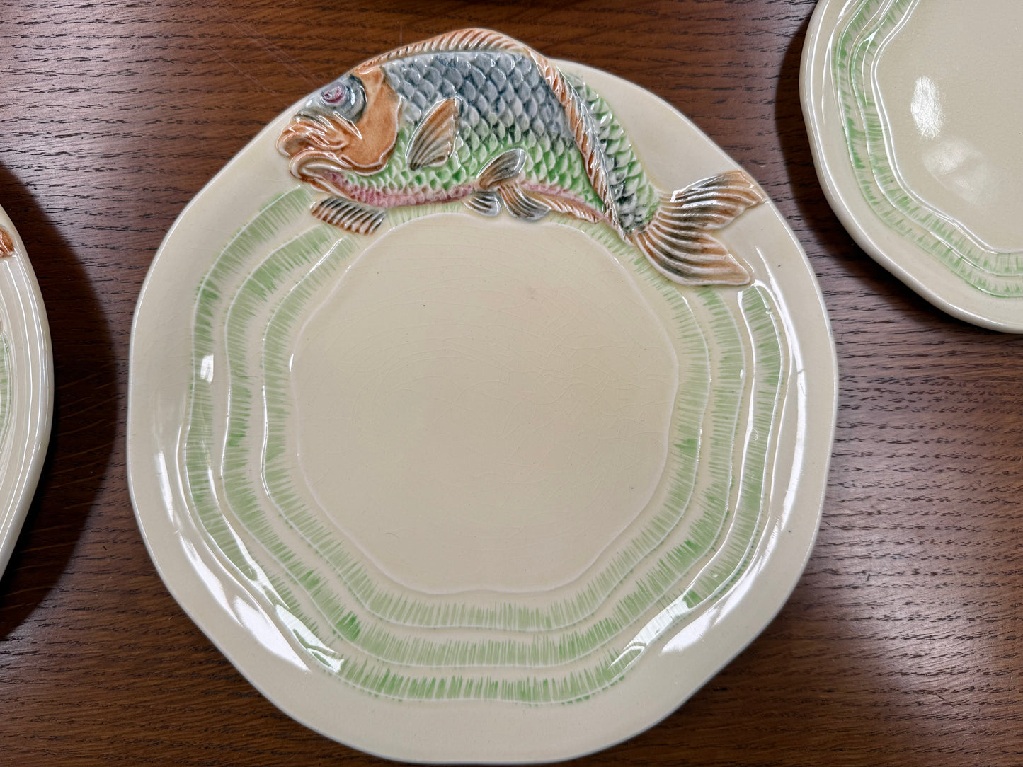 Vintage Clarice Cliff Jumping Fish Service