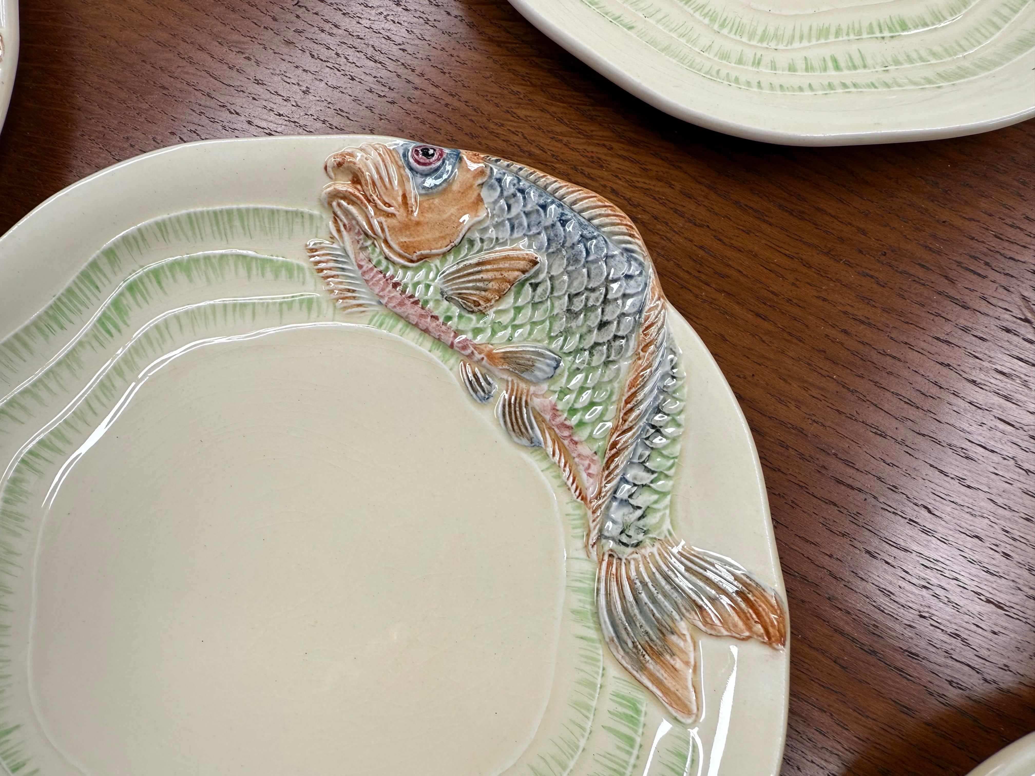Vintage Clarice Cliff Jumping Fish Service | Antique & Vintage | Moonee Ponds Antiques | Australia Wide Delivery