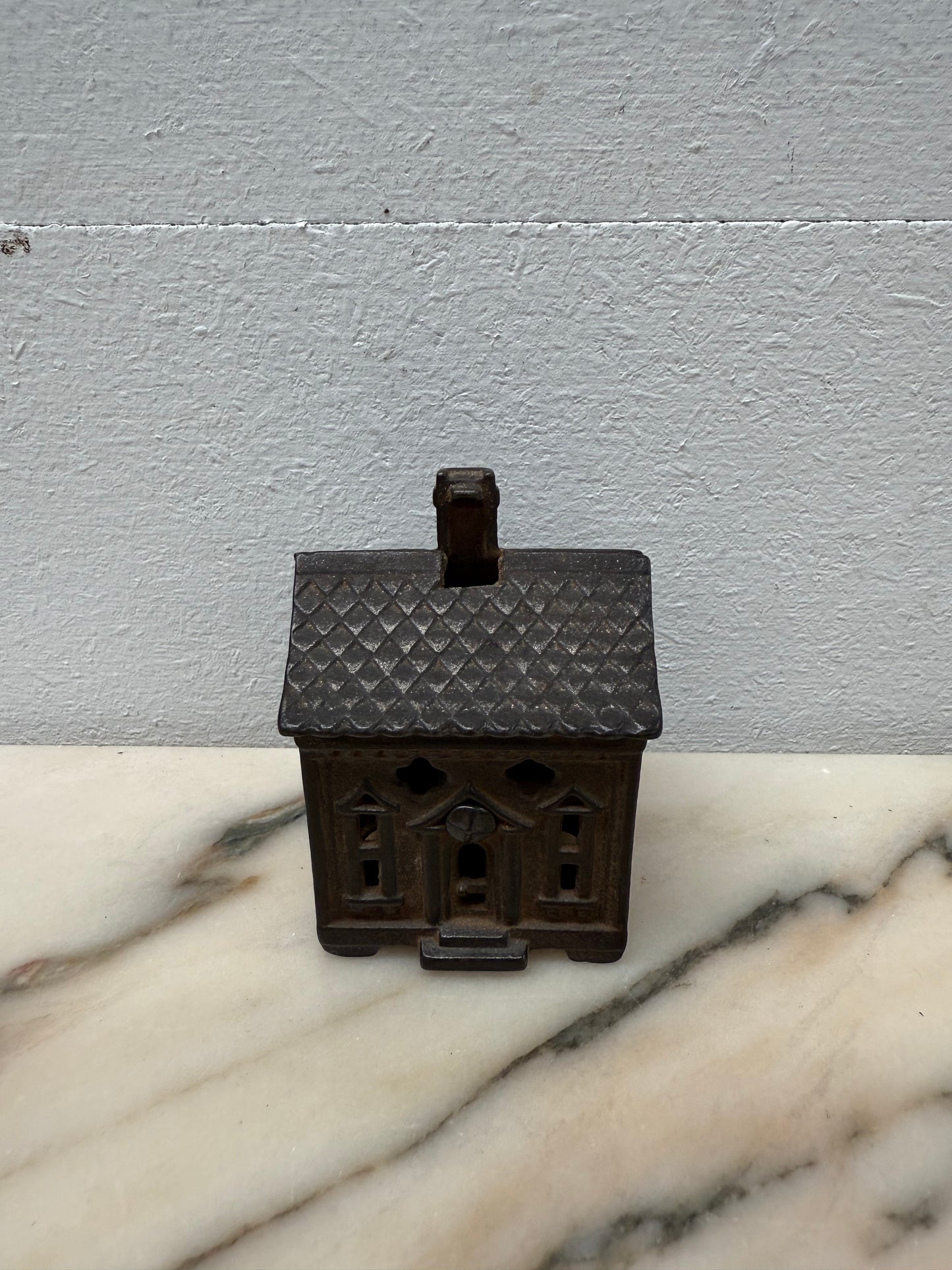 Antique Coin House Money Box