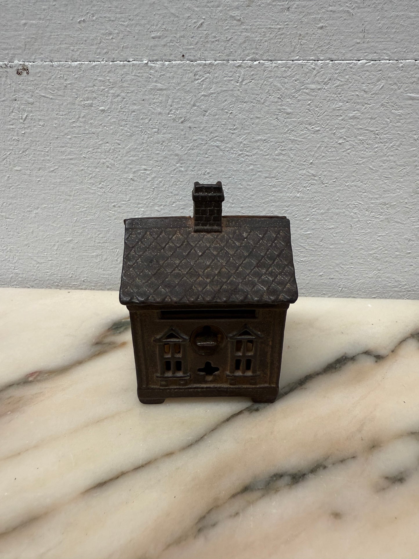 Antique Coin House Money Box