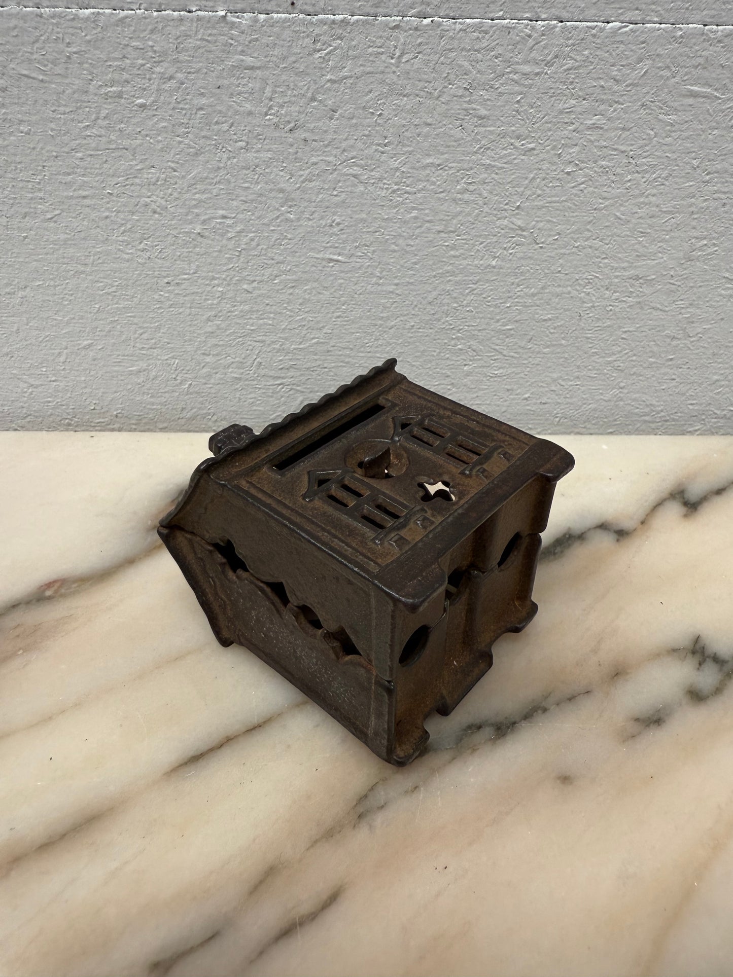 Antique Coin House Money Box