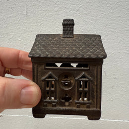 Antique Coin House Money Box
