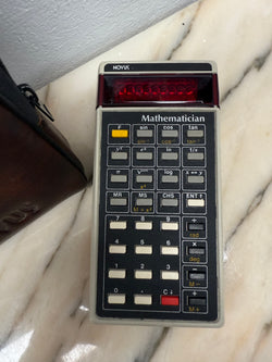 Vintage Novus Mathematician Calculator In Original Leather Case | Antique & Vintage | Moonee Ponds Antiques | Australia Wide Delivery