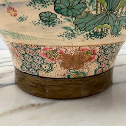 Large Stunning Japanese Meiji Period Satsumas Vase C1880