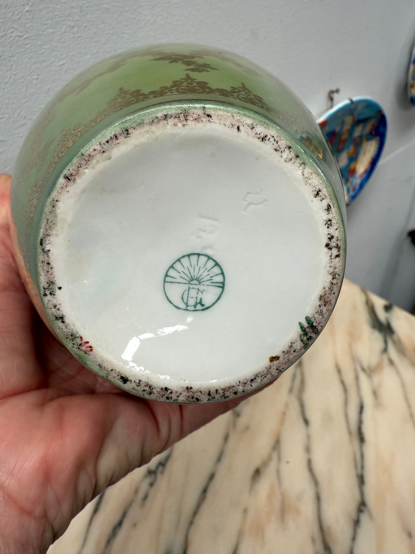 Pair of German Gebruder Heubach Portrait Vases