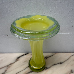 Vintage Dominic O'Leary Art Glass Vase