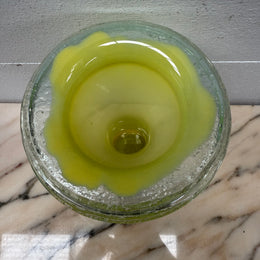 Vintage Dominic O'Leary Art Glass Vase