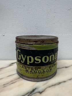 Vintage Gypsona Plaster of Paris Bandage Tin | Antique & Vintage | Moonee Ponds Antiques | Australia Wide Delivery