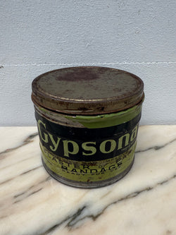 Vintage Gypsona Plaster of Paris Bandage Tin | Antique & Vintage | Moonee Ponds Antiques | Australia Wide Delivery