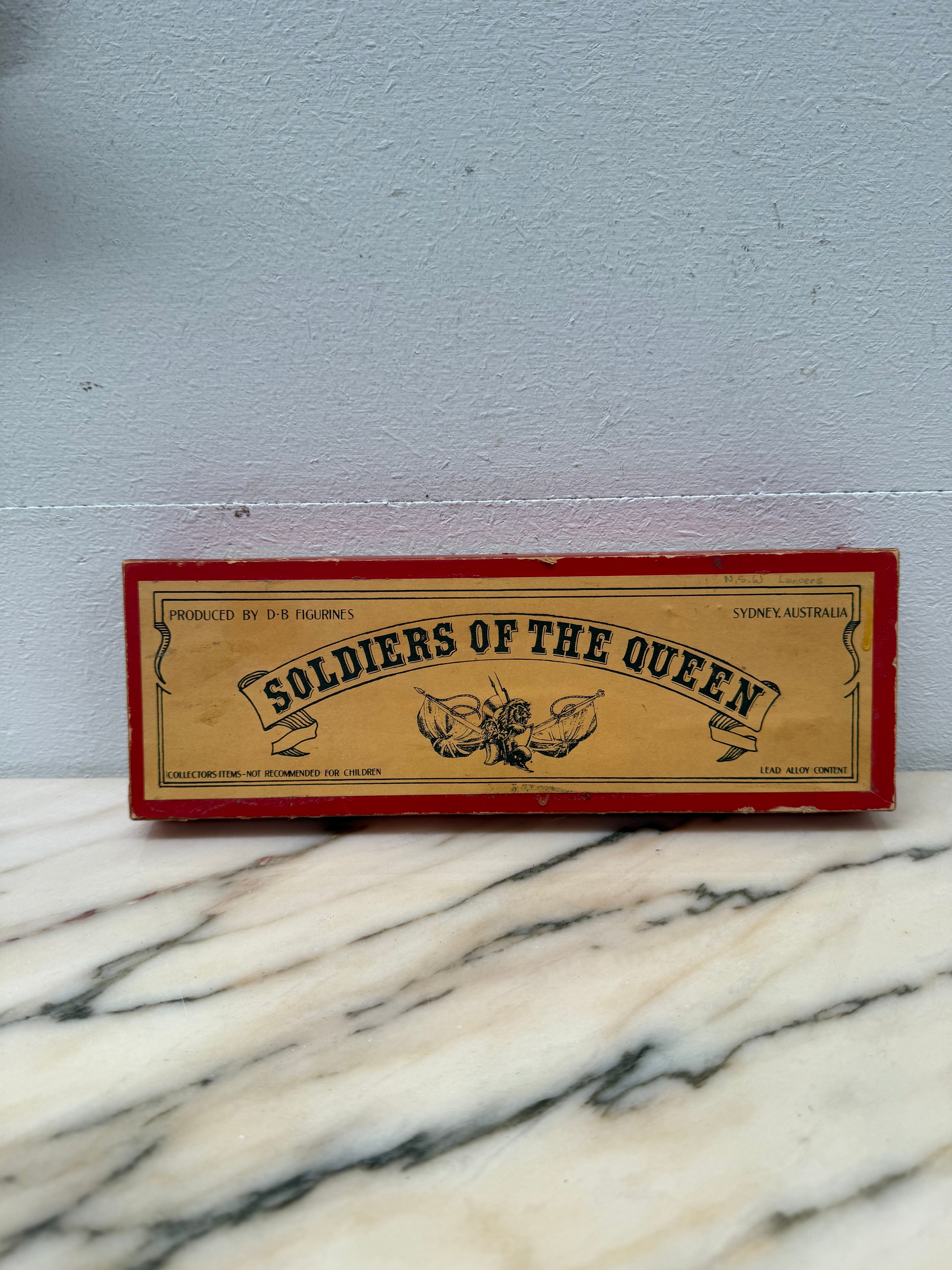 Australian Soldiers Of The Queen Figurines | Antique & Vintage | Moonee Ponds Antiques | Australia Wide