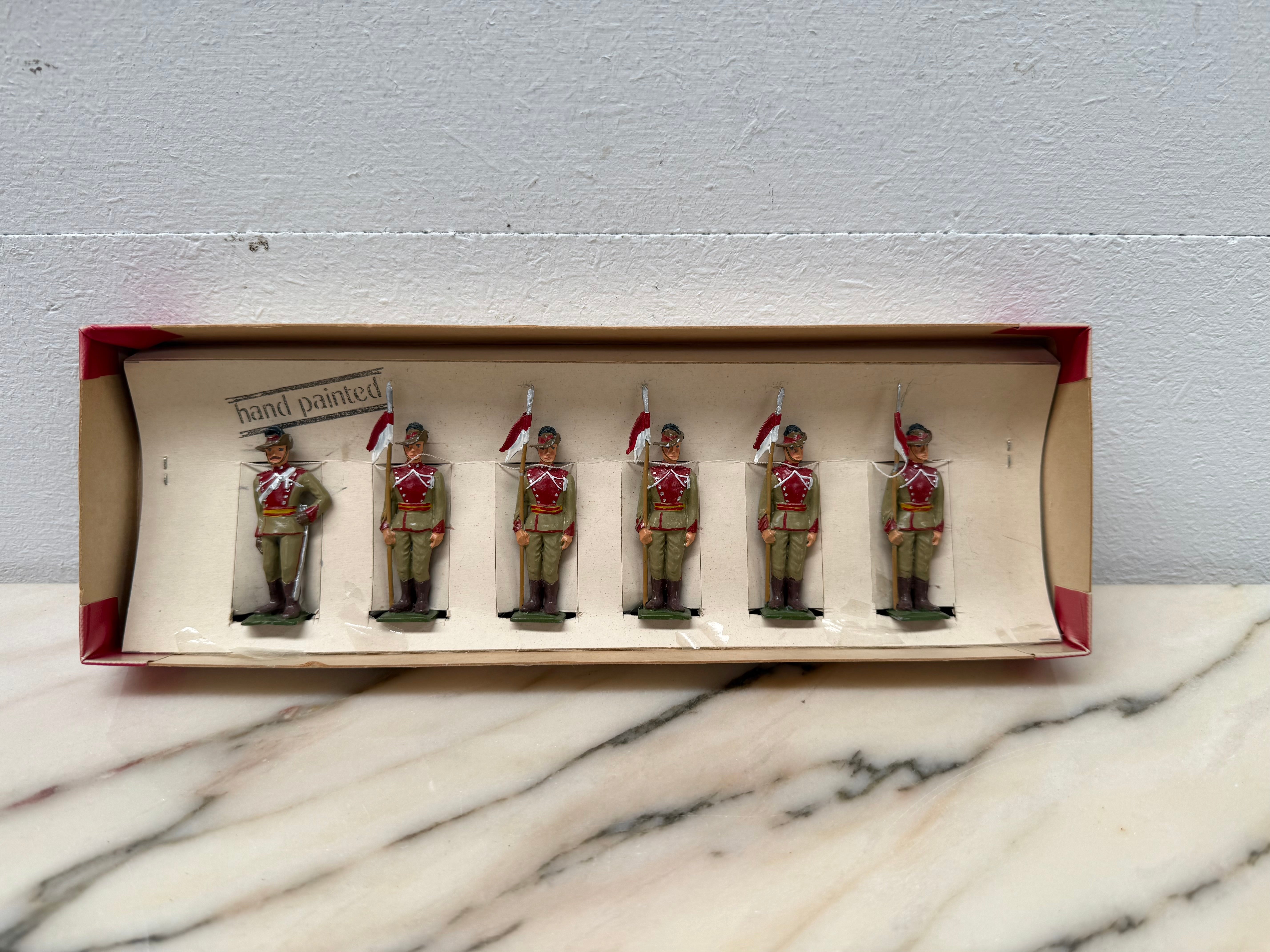 Australian Soldiers Of The Queen Figurines