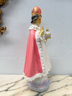 Vintage Large Infant Jesus of Prague Statue | Antique & Vintage | Moonee Ponds Antiques | Australia Wide Delivery