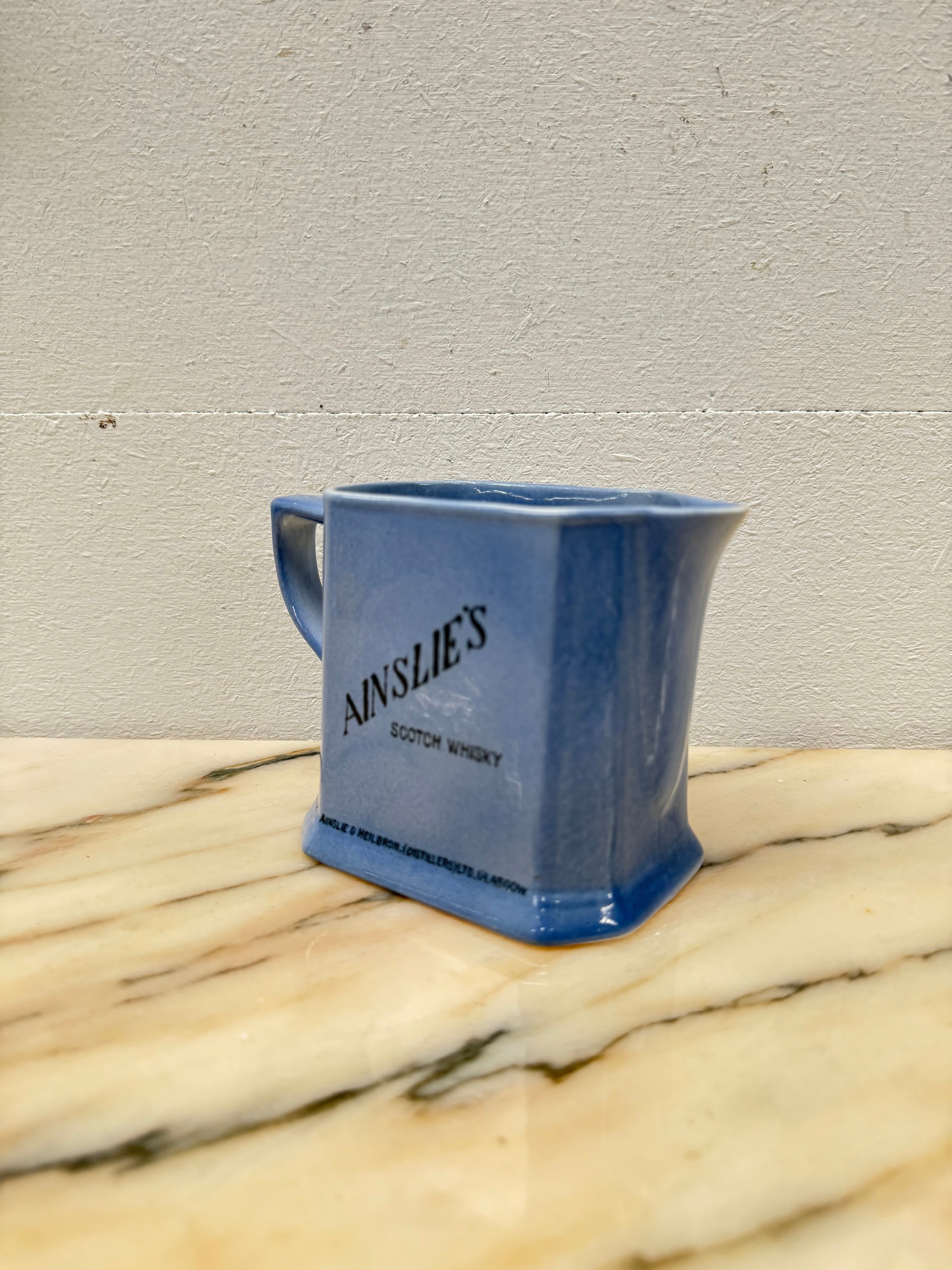 Ainslie's Scotch Whisky Water Jug | Antique & Vintage | Moonee Ponds Antiques | Australia Wide Delivery