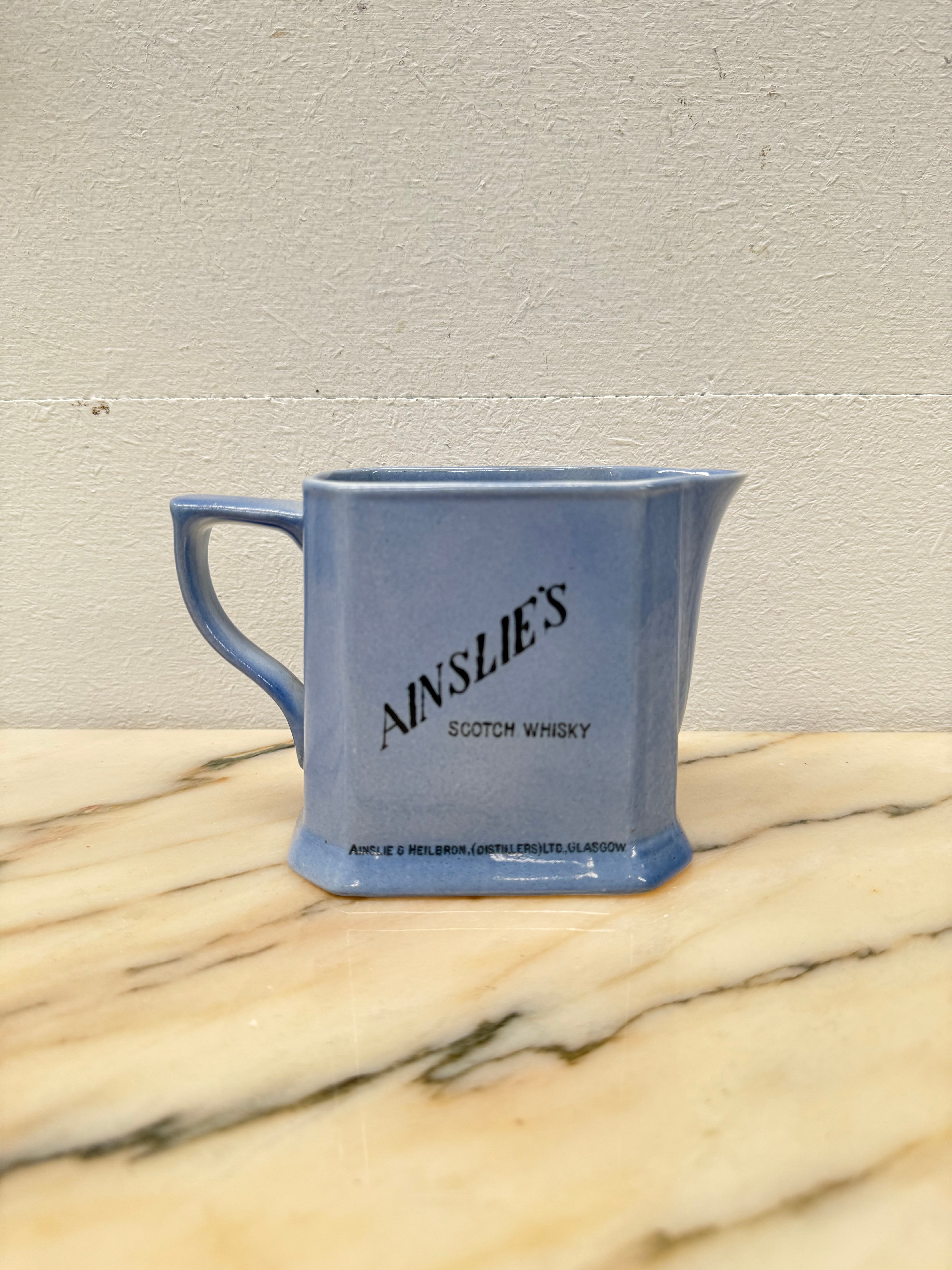 Ainslie's Scotch Whisky Water Jug | Antique & Vintage | Moonee Ponds Antiques | Australia Wide Delivery