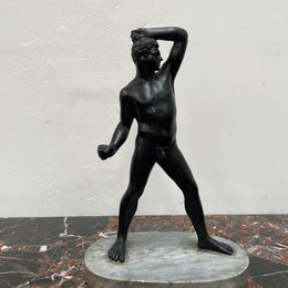 19th Century Bronze Athlete