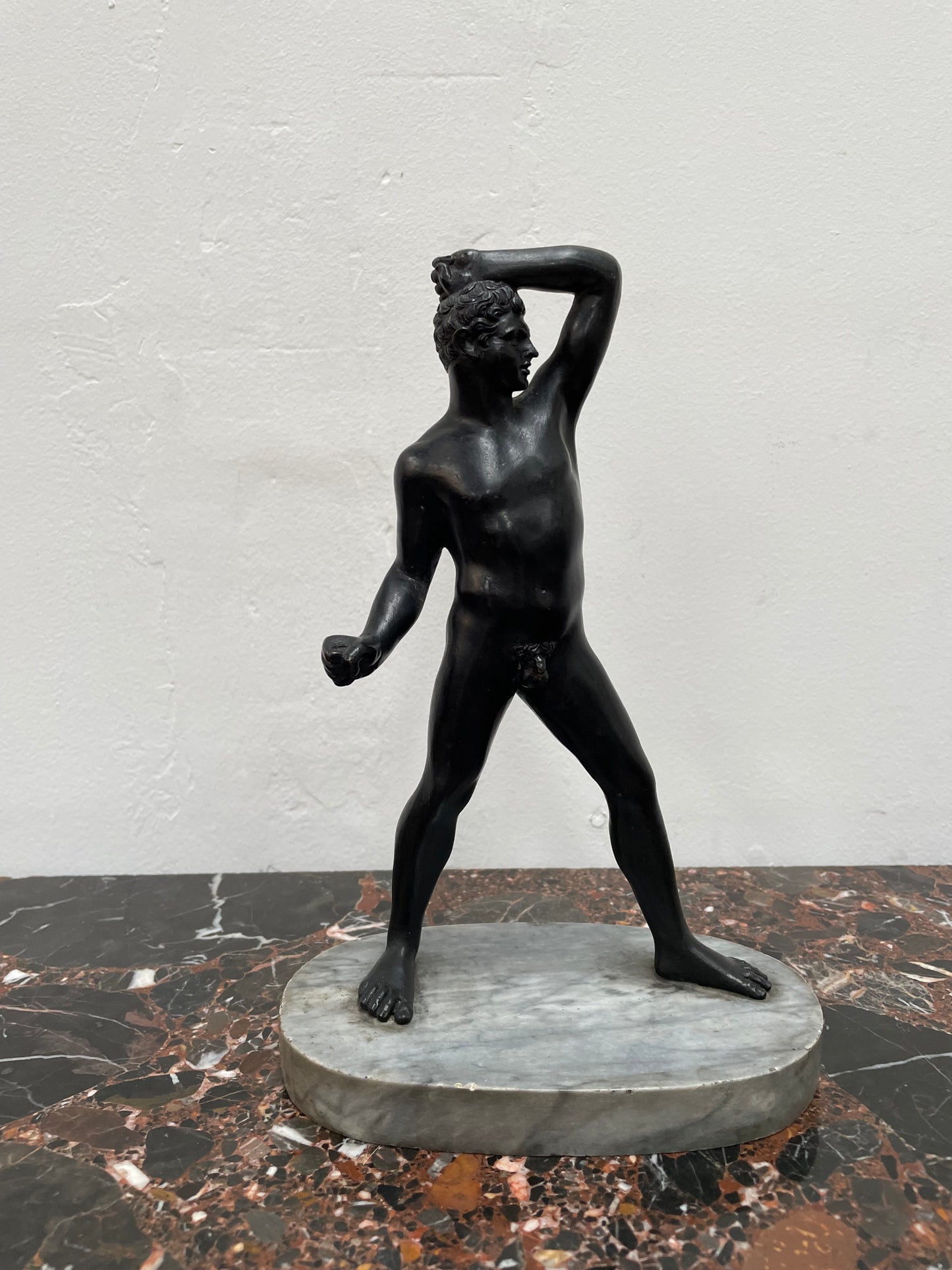 19th Century Bronze Athlete