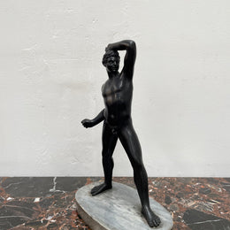 19th Century Bronze Athlete