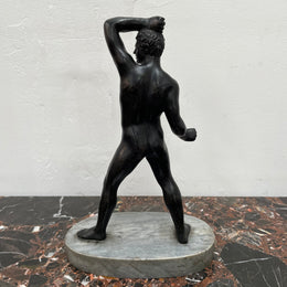 19th Century Bronze Athlete