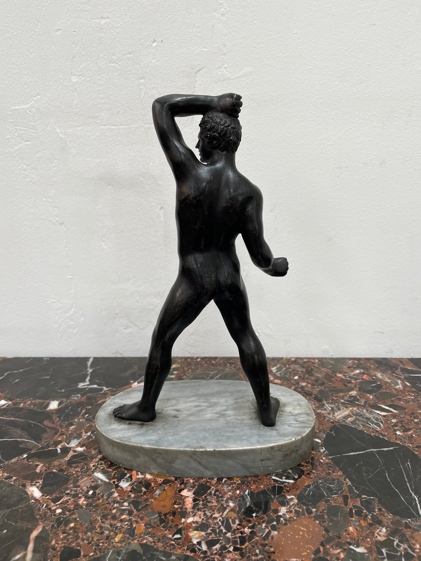 19th Century Bronze Athlete