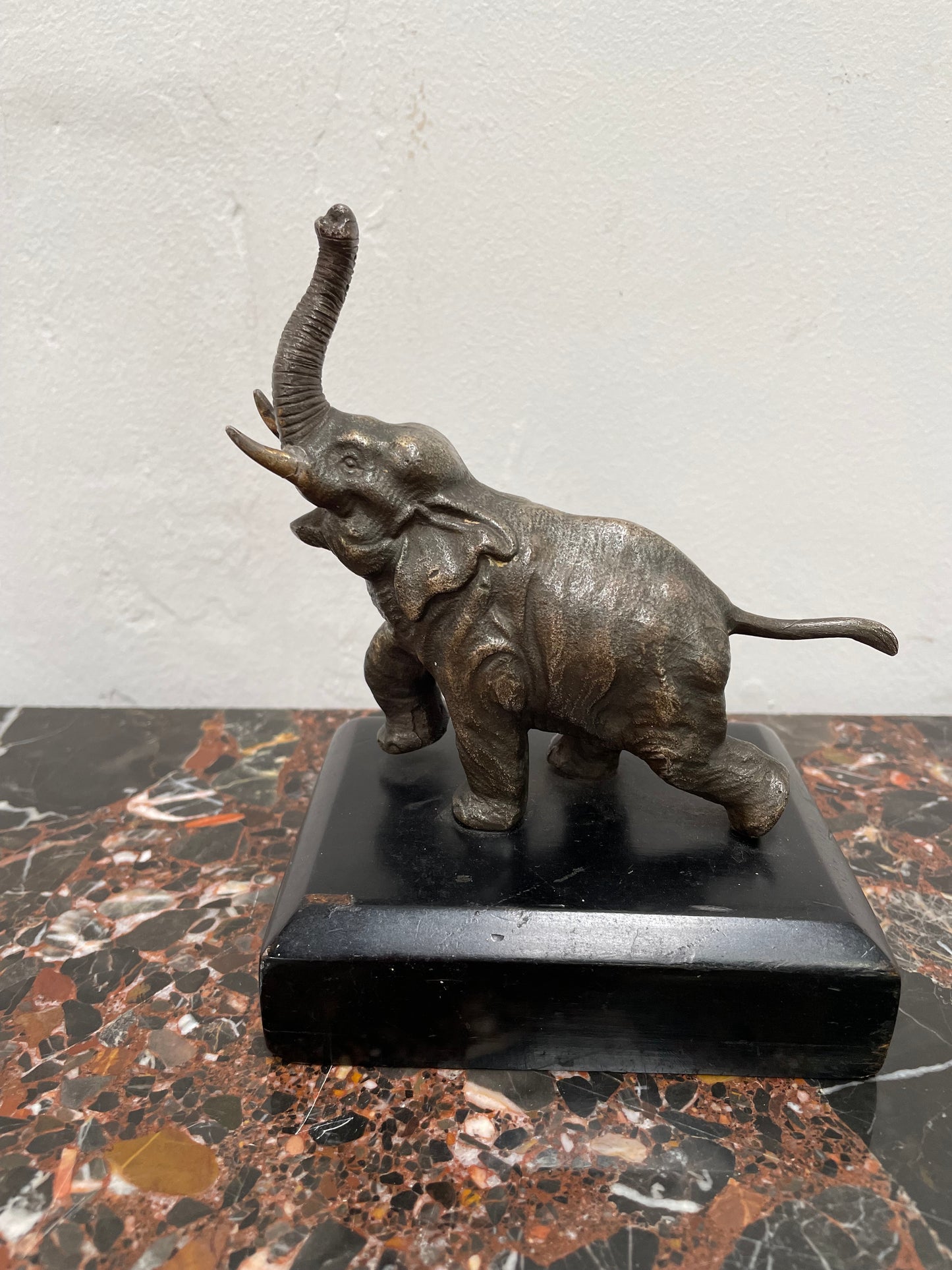 Superbly Cast Antique Bronze Elephant