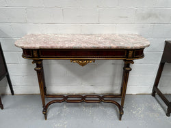Impressive 19th Century Louis XVI Style Marble Top Console | Antique & Vintage | Moonee Ponds Antiques | Australia Wide Delivery