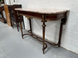 Impressive 19th Century Louis XVI Style Marble Top Console | Antique & Vintage | Moonee Ponds Antiques | Australia Wide Delivery