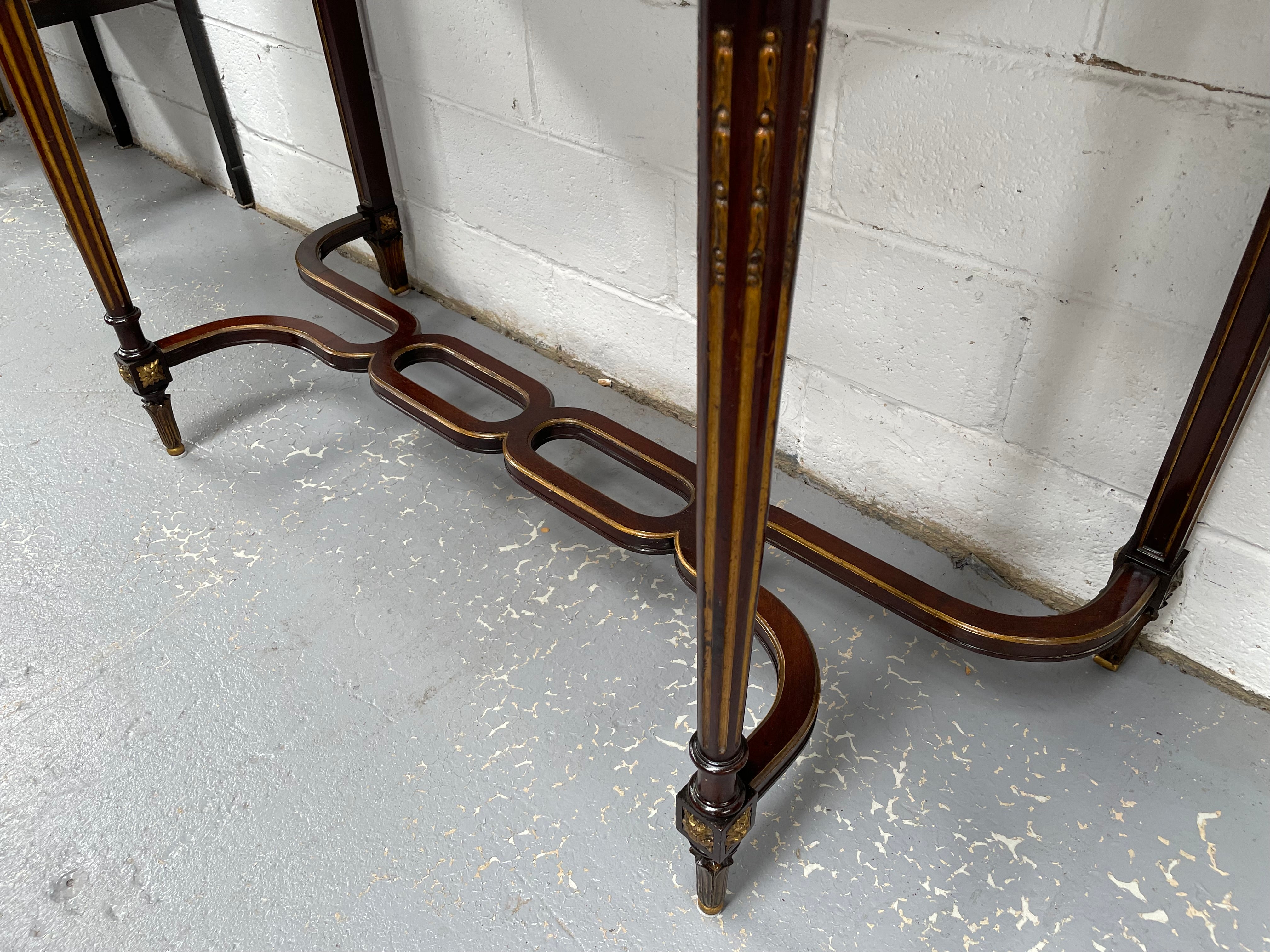 Impressive 19th Century Louis XVI Style Marble Top Console | Antique & Vintage | Moonee Ponds Antiques | Australia Wide Delivery