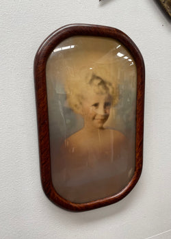 Vintage Frame With Concave Glass | Antique & Vintage | Moonee Ponds Antiques | Australia Wide Delivery