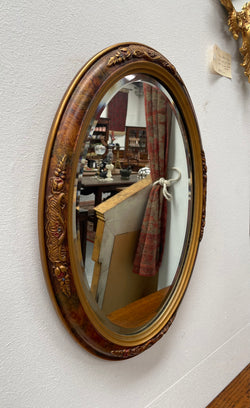 Beautiful Vintage Oval Mirror | Antique & Vintage | Moonee Ponds Antiques | Australia Wide Delivery