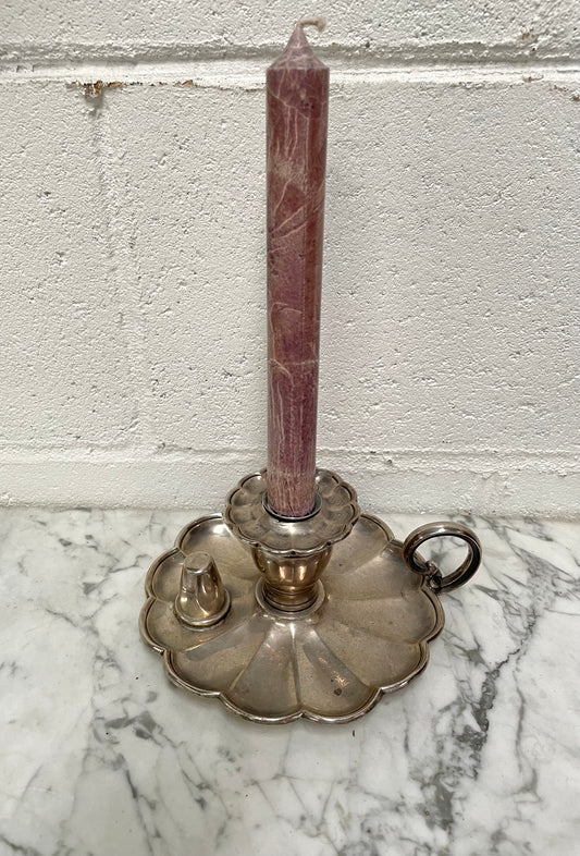 Antique Chamber Candle Stick Holder