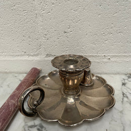 Antique Chamber Candle Stick Holder