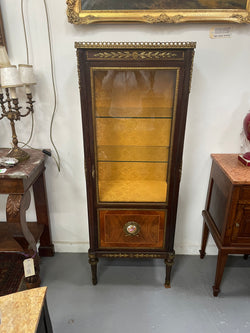 Beautiful Petite Louis XVI Style Mahogany Vitrine | Antique & Vintage | Moonee Ponds Antiques | Australia Wide Delivery