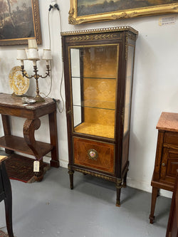 Beautiful Petite Louis XVI Style Mahogany Vitrine | Antique & Vintage | Moonee Ponds Antiques | Australia Wide Delivery