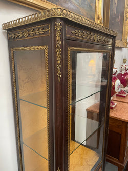 Beautiful Petite Louis XVI Style Mahogany Vitrine | Antique & Vintage | Moonee Ponds Antiques | Australia Wide Delivery