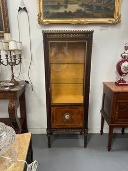 Beautiful Petite Louis XVI Style Mahogany Vitrine | Antique & Vintage | Moonee Ponds Antiques | Australia Wide Delivery